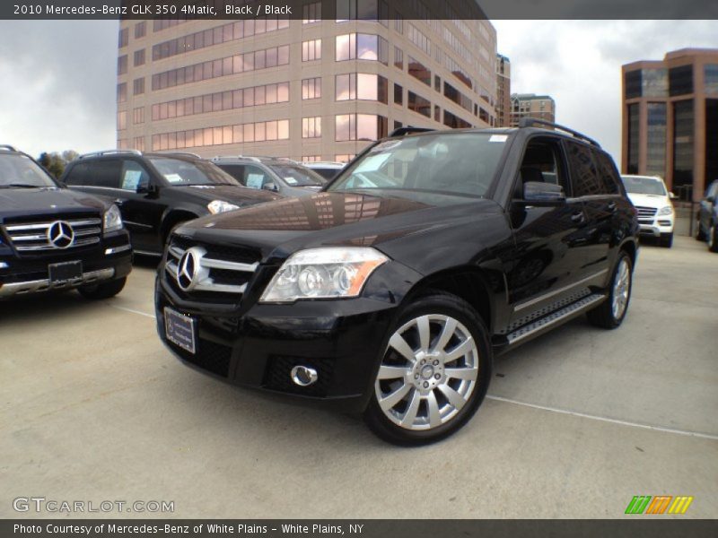 Black / Black 2010 Mercedes-Benz GLK 350 4Matic
