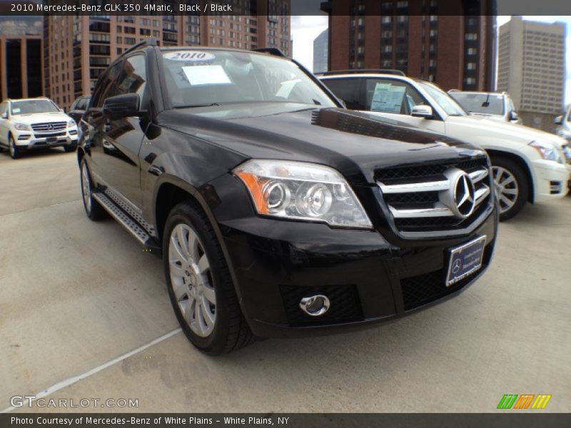 Black / Black 2010 Mercedes-Benz GLK 350 4Matic