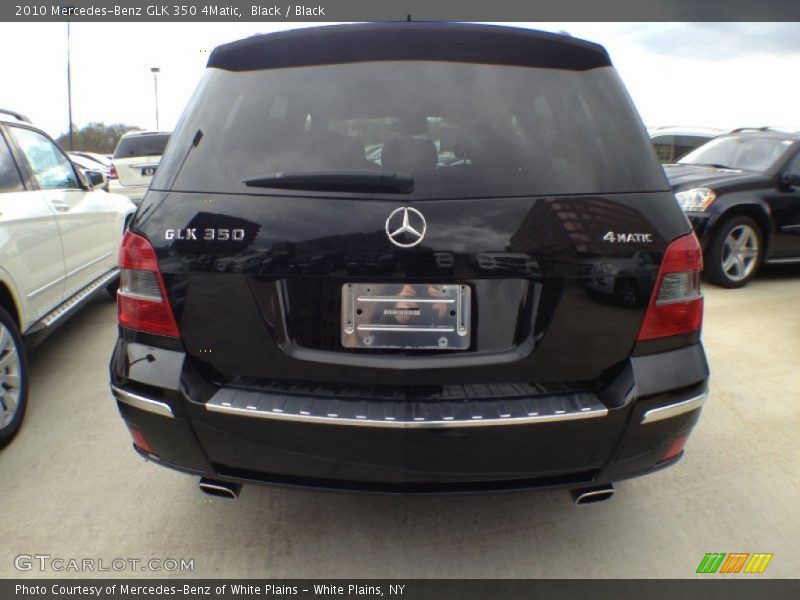 Black / Black 2010 Mercedes-Benz GLK 350 4Matic