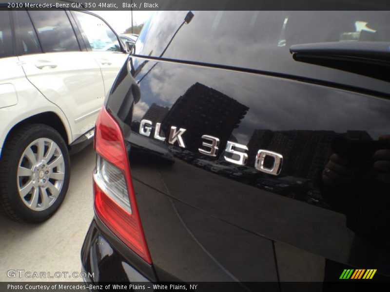 Black / Black 2010 Mercedes-Benz GLK 350 4Matic