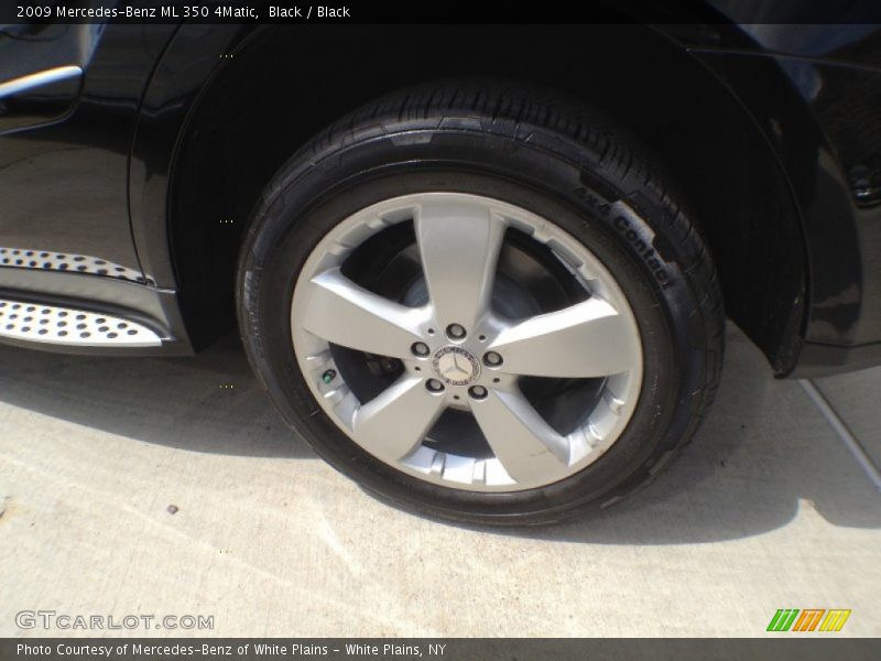 Black / Black 2009 Mercedes-Benz ML 350 4Matic