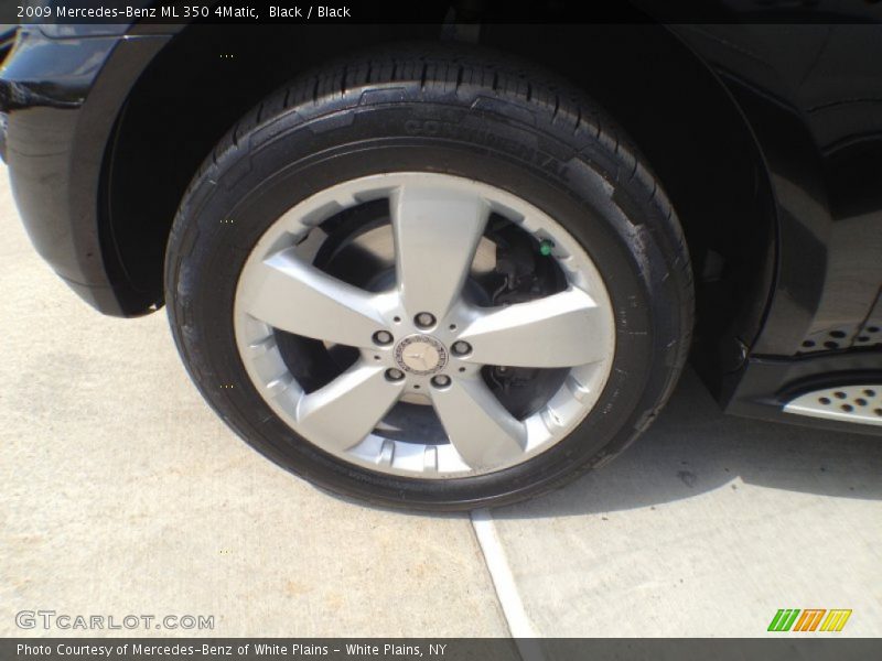 Black / Black 2009 Mercedes-Benz ML 350 4Matic