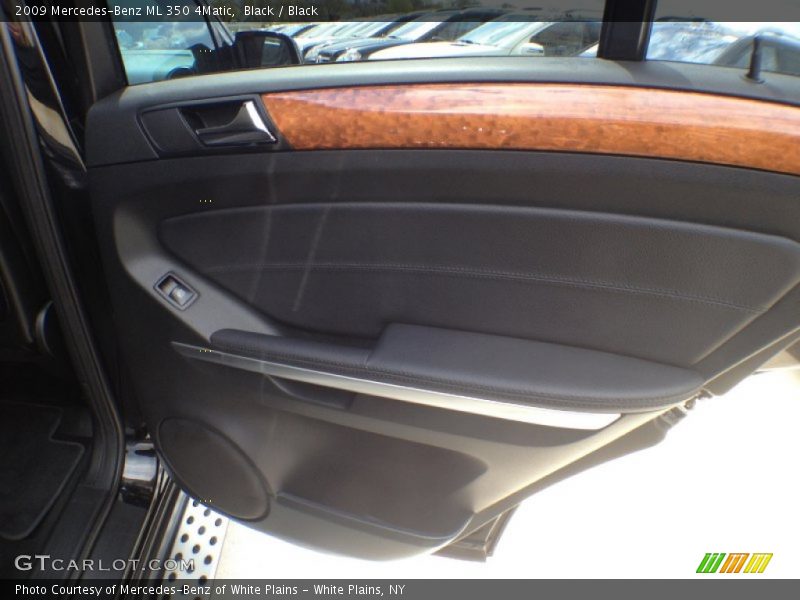Black / Black 2009 Mercedes-Benz ML 350 4Matic