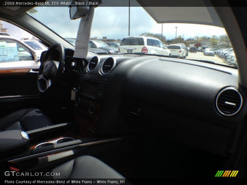 Black / Black 2009 Mercedes-Benz ML 350 4Matic