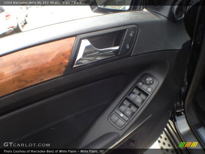 Black / Black 2009 Mercedes-Benz ML 350 4Matic