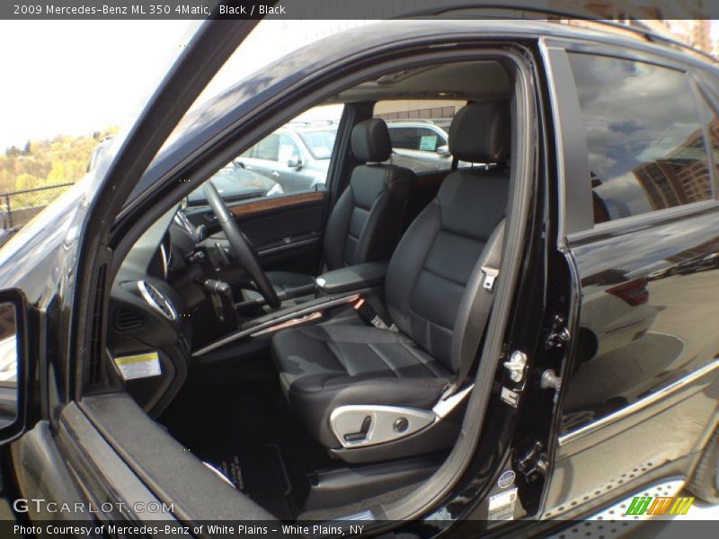 Black / Black 2009 Mercedes-Benz ML 350 4Matic