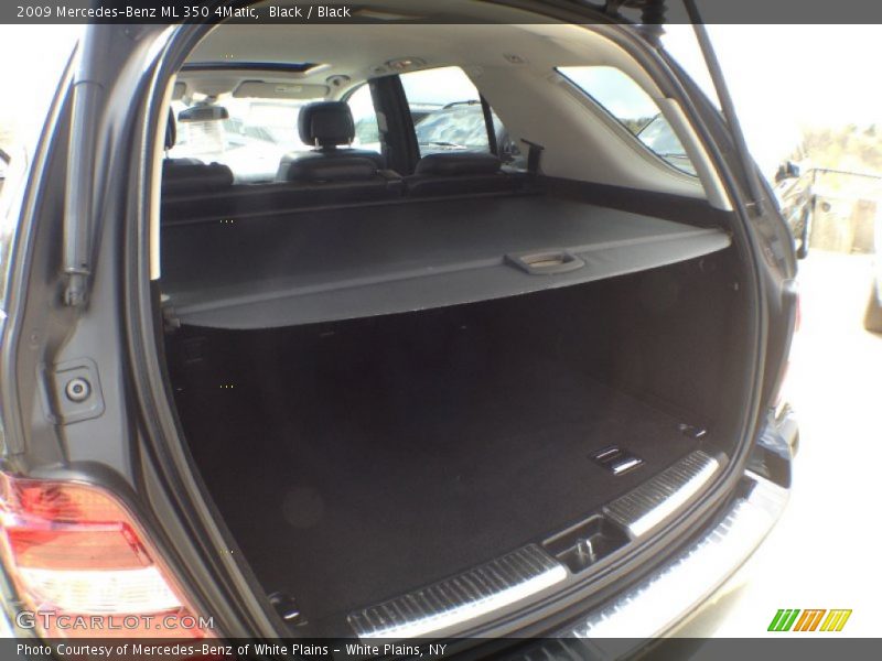 Black / Black 2009 Mercedes-Benz ML 350 4Matic