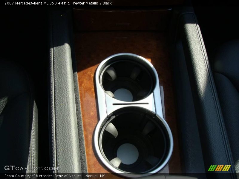 Pewter Metallic / Black 2007 Mercedes-Benz ML 350 4Matic