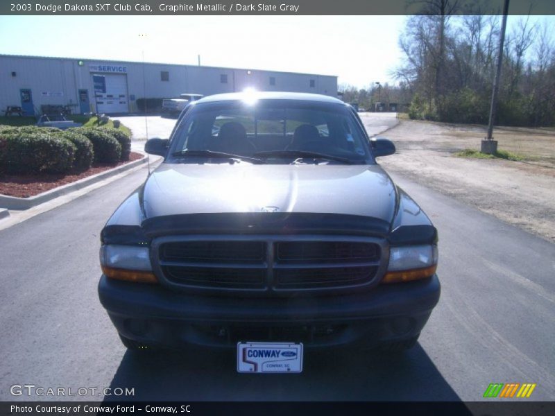 Graphite Metallic / Dark Slate Gray 2003 Dodge Dakota SXT Club Cab