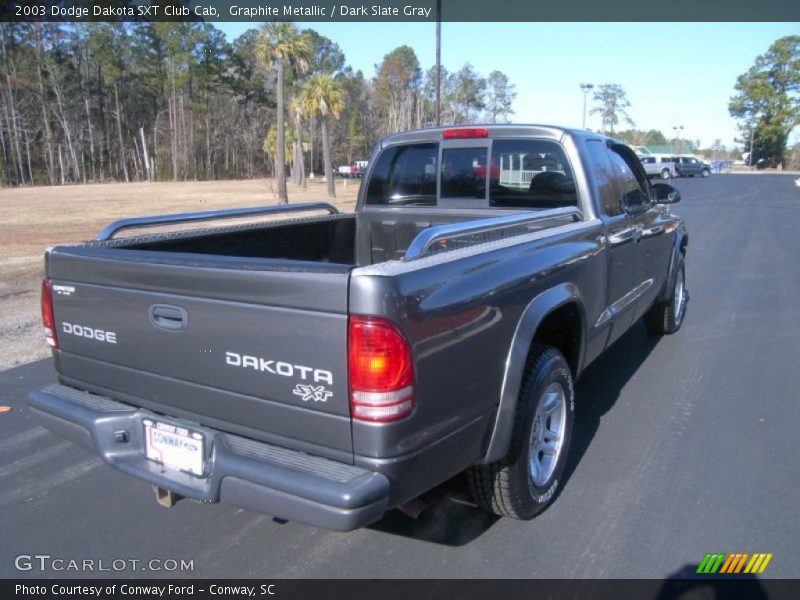Graphite Metallic / Dark Slate Gray 2003 Dodge Dakota SXT Club Cab
