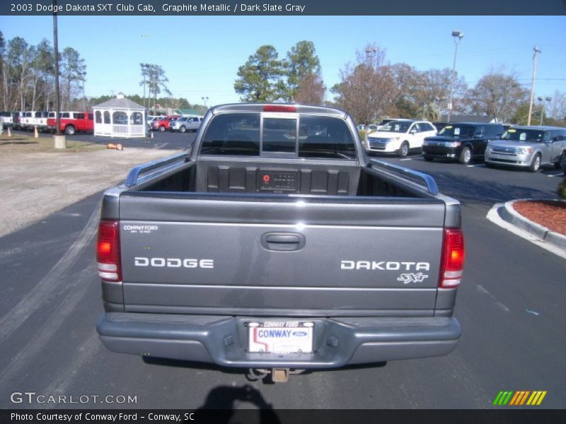 Graphite Metallic / Dark Slate Gray 2003 Dodge Dakota SXT Club Cab