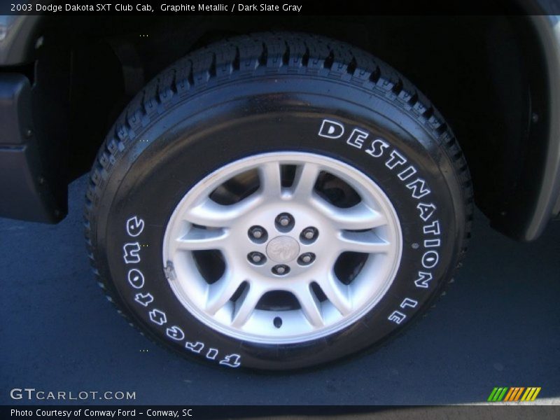 Graphite Metallic / Dark Slate Gray 2003 Dodge Dakota SXT Club Cab