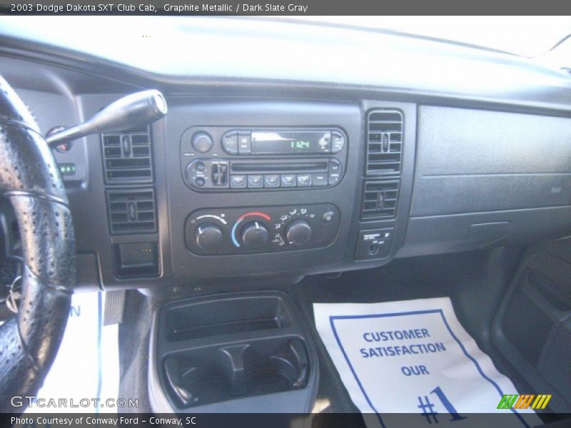 Graphite Metallic / Dark Slate Gray 2003 Dodge Dakota SXT Club Cab