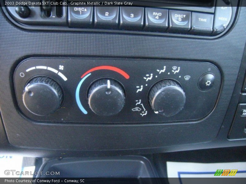 Graphite Metallic / Dark Slate Gray 2003 Dodge Dakota SXT Club Cab