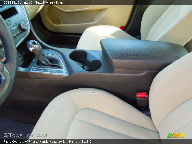 Metal Bronze / Beige 2011 Kia Optima LX