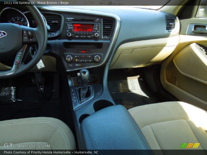 Metal Bronze / Beige 2011 Kia Optima LX