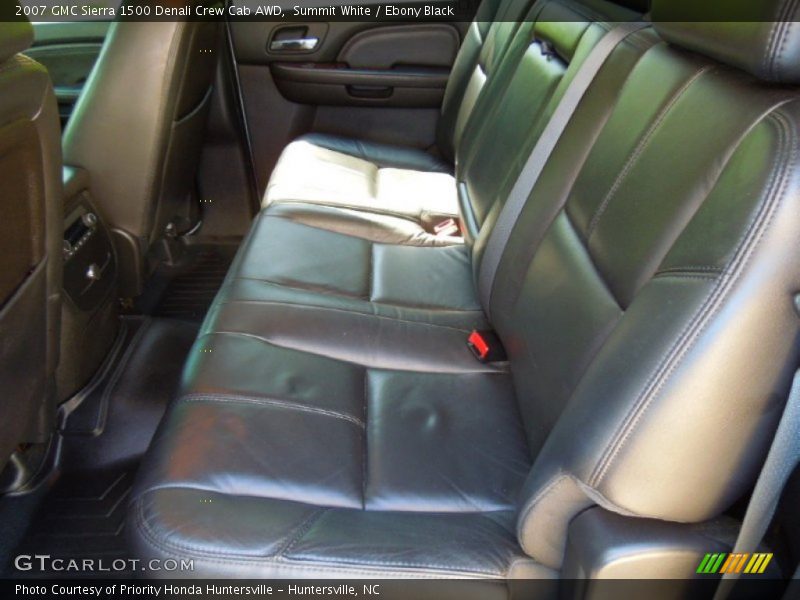Summit White / Ebony Black 2007 GMC Sierra 1500 Denali Crew Cab AWD