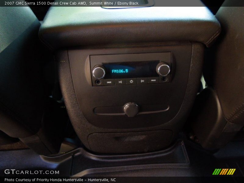 Summit White / Ebony Black 2007 GMC Sierra 1500 Denali Crew Cab AWD