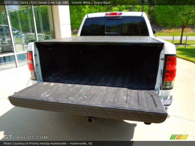 Summit White / Ebony Black 2007 GMC Sierra 1500 Denali Crew Cab AWD