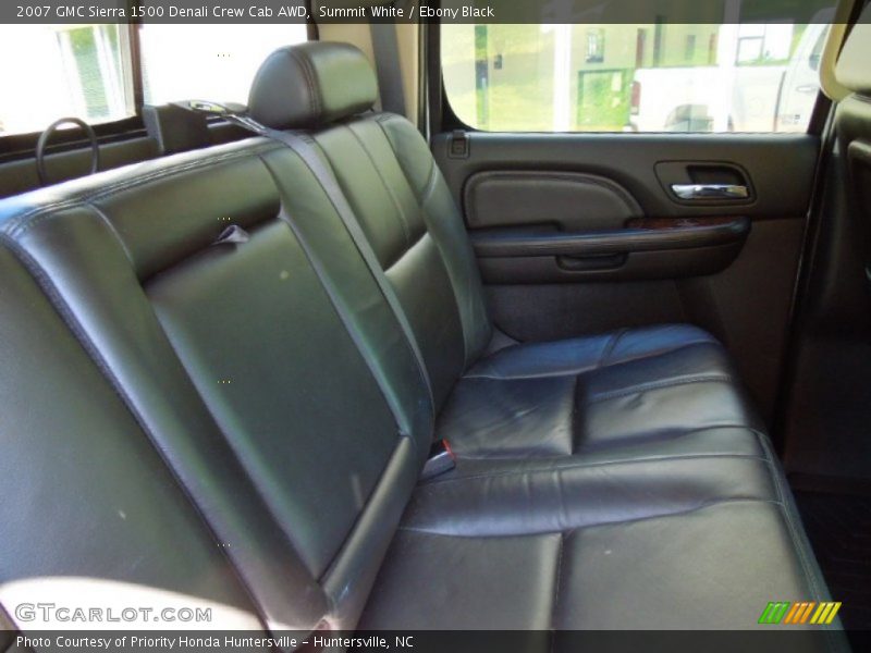 Summit White / Ebony Black 2007 GMC Sierra 1500 Denali Crew Cab AWD