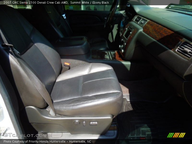 Summit White / Ebony Black 2007 GMC Sierra 1500 Denali Crew Cab AWD