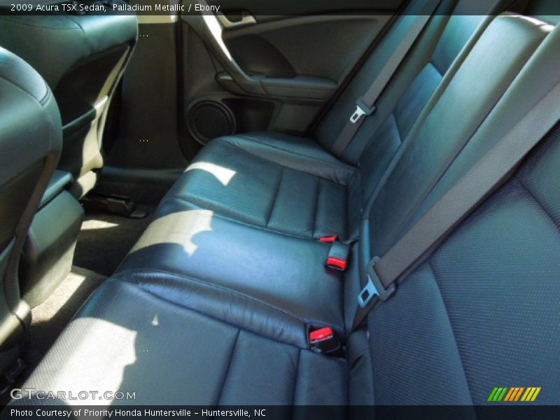 Palladium Metallic / Ebony 2009 Acura TSX Sedan