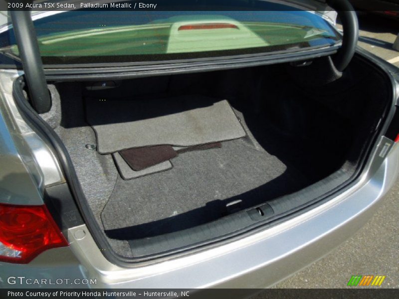 Palladium Metallic / Ebony 2009 Acura TSX Sedan