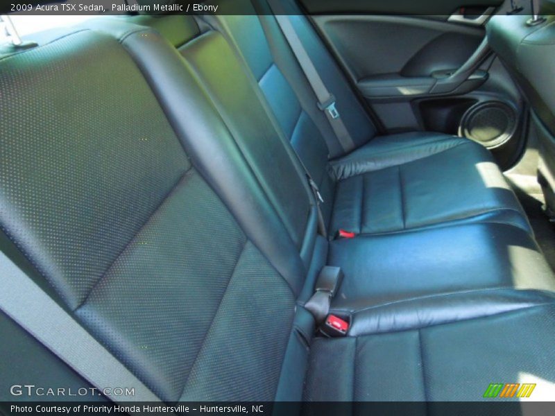 Palladium Metallic / Ebony 2009 Acura TSX Sedan