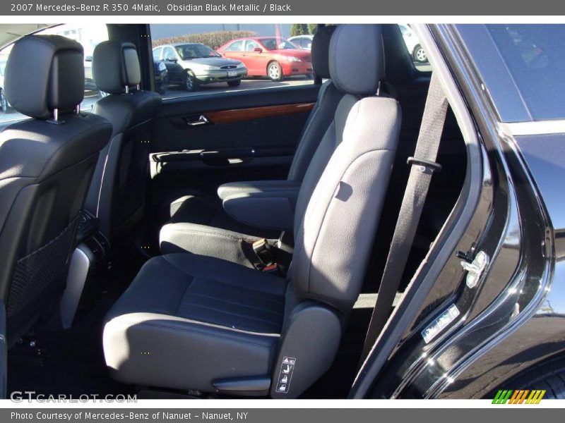 Obsidian Black Metallic / Black 2007 Mercedes-Benz R 350 4Matic