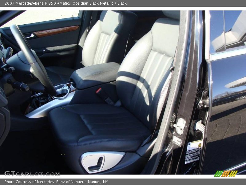 Obsidian Black Metallic / Black 2007 Mercedes-Benz R 350 4Matic