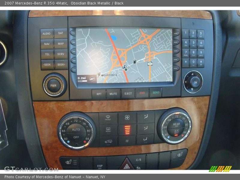 Obsidian Black Metallic / Black 2007 Mercedes-Benz R 350 4Matic