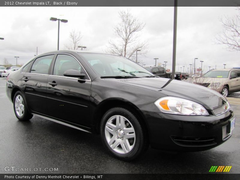 Black / Ebony 2012 Chevrolet Impala LT