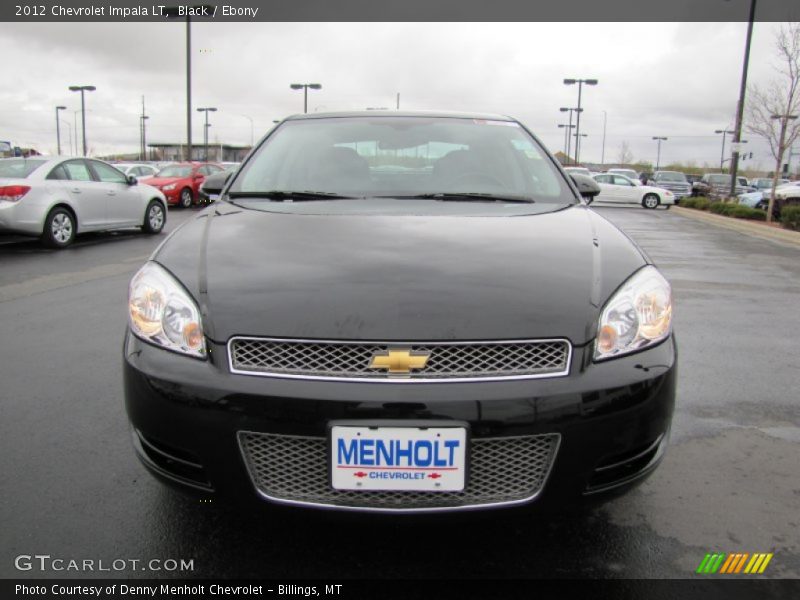 Black / Ebony 2012 Chevrolet Impala LT