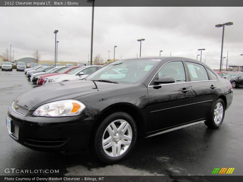 Black / Ebony 2012 Chevrolet Impala LT