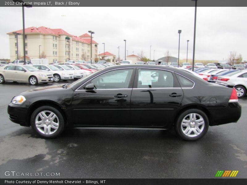 Black / Ebony 2012 Chevrolet Impala LT