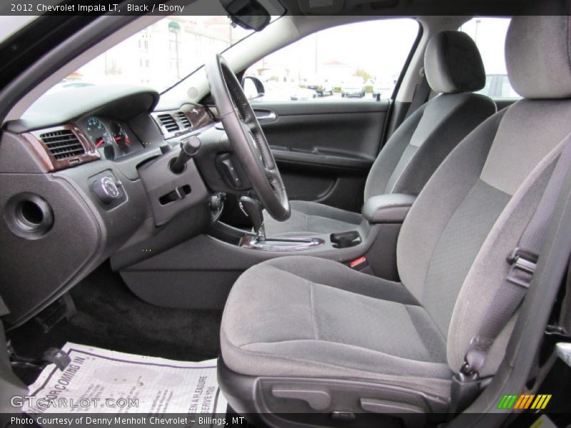 Black / Ebony 2012 Chevrolet Impala LT