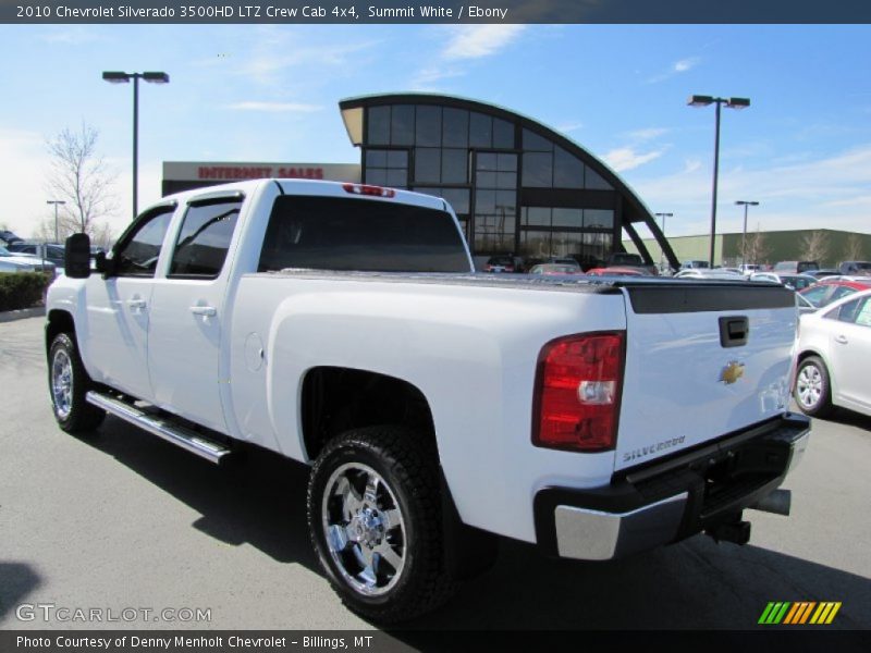 Summit White / Ebony 2010 Chevrolet Silverado 3500HD LTZ Crew Cab 4x4