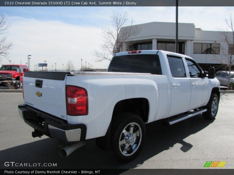 Summit White / Ebony 2010 Chevrolet Silverado 3500HD LTZ Crew Cab 4x4