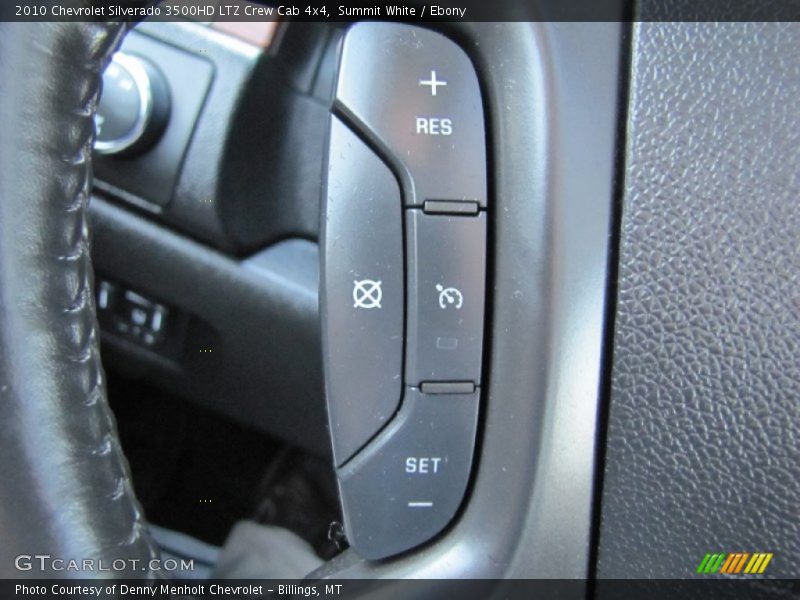 Summit White / Ebony 2010 Chevrolet Silverado 3500HD LTZ Crew Cab 4x4