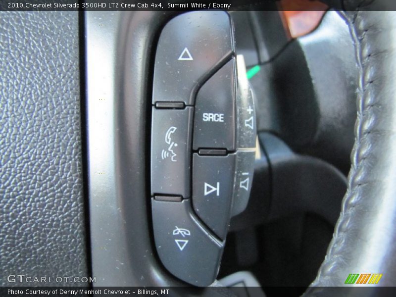 Summit White / Ebony 2010 Chevrolet Silverado 3500HD LTZ Crew Cab 4x4