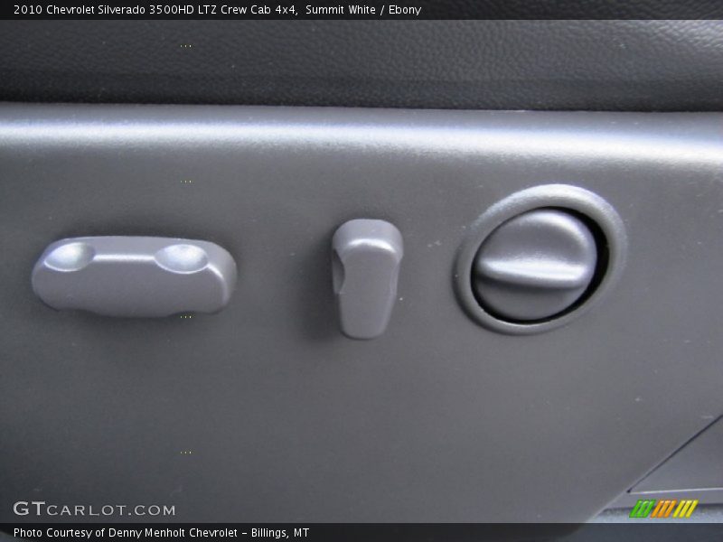 Summit White / Ebony 2010 Chevrolet Silverado 3500HD LTZ Crew Cab 4x4