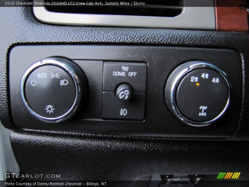 Summit White / Ebony 2010 Chevrolet Silverado 3500HD LTZ Crew Cab 4x4