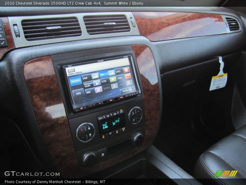 Summit White / Ebony 2010 Chevrolet Silverado 3500HD LTZ Crew Cab 4x4