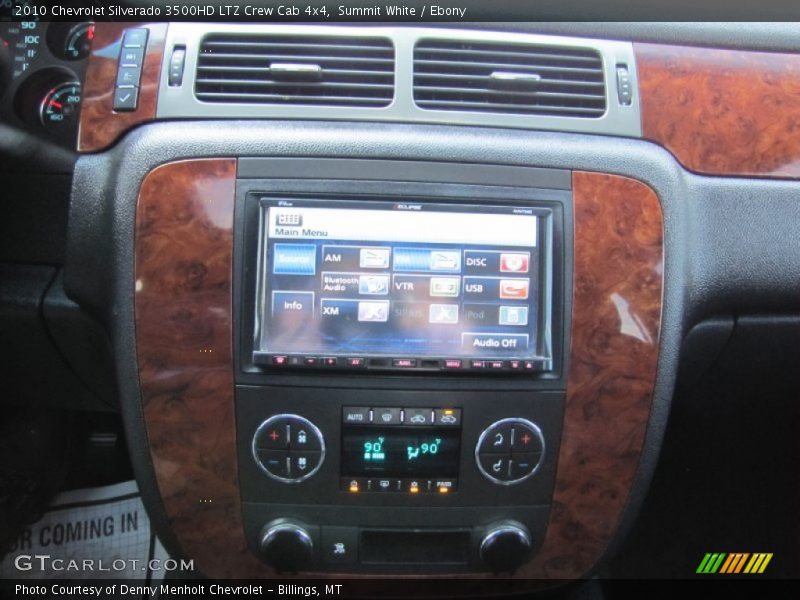 Summit White / Ebony 2010 Chevrolet Silverado 3500HD LTZ Crew Cab 4x4