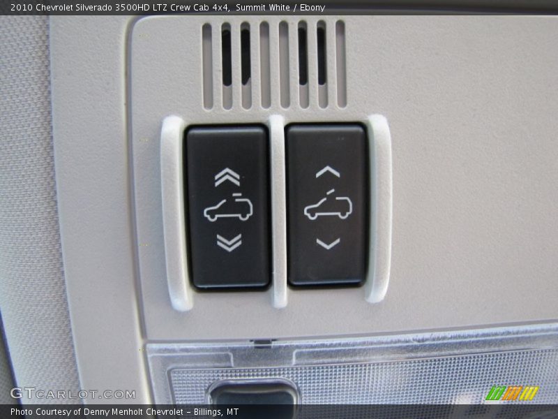 Summit White / Ebony 2010 Chevrolet Silverado 3500HD LTZ Crew Cab 4x4