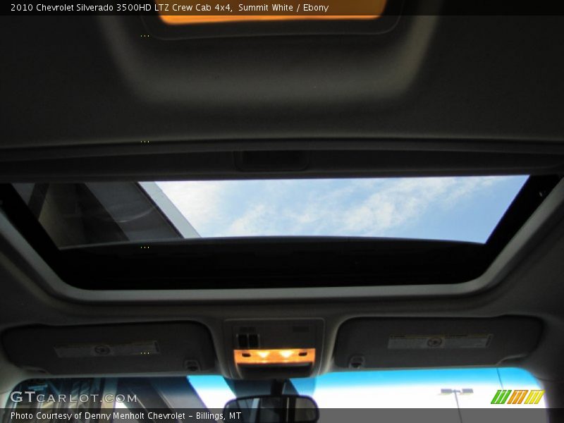 Summit White / Ebony 2010 Chevrolet Silverado 3500HD LTZ Crew Cab 4x4