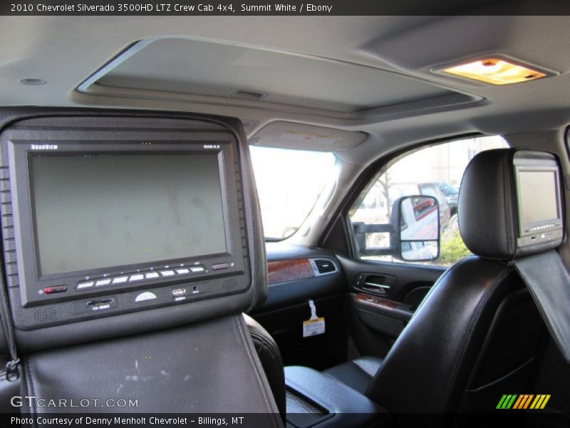 Summit White / Ebony 2010 Chevrolet Silverado 3500HD LTZ Crew Cab 4x4