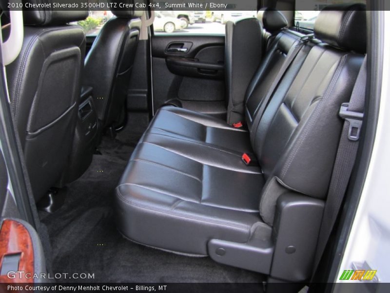 Summit White / Ebony 2010 Chevrolet Silverado 3500HD LTZ Crew Cab 4x4