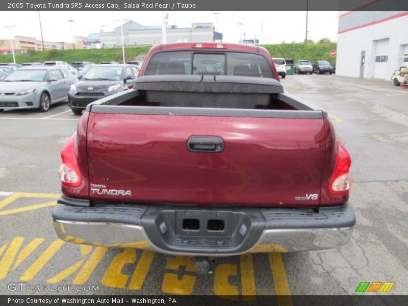 Salsa Red Pearl / Taupe 2005 Toyota Tundra SR5 Access Cab