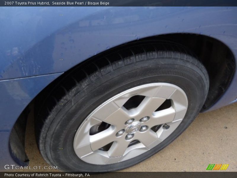 Seaside Blue Pearl / Bisque Beige 2007 Toyota Prius Hybrid